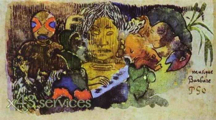 Paul Gauguin - Barbarische Musik